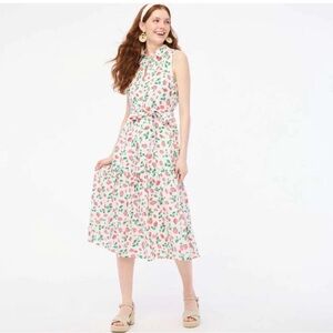 Jcrew factory strawberry print midi dress, size 10